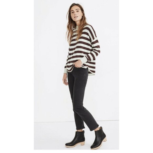 Madewell Ashbury Mockneck Pullover Sweater in Kelsey Size‎ S - Picture 1 of 9